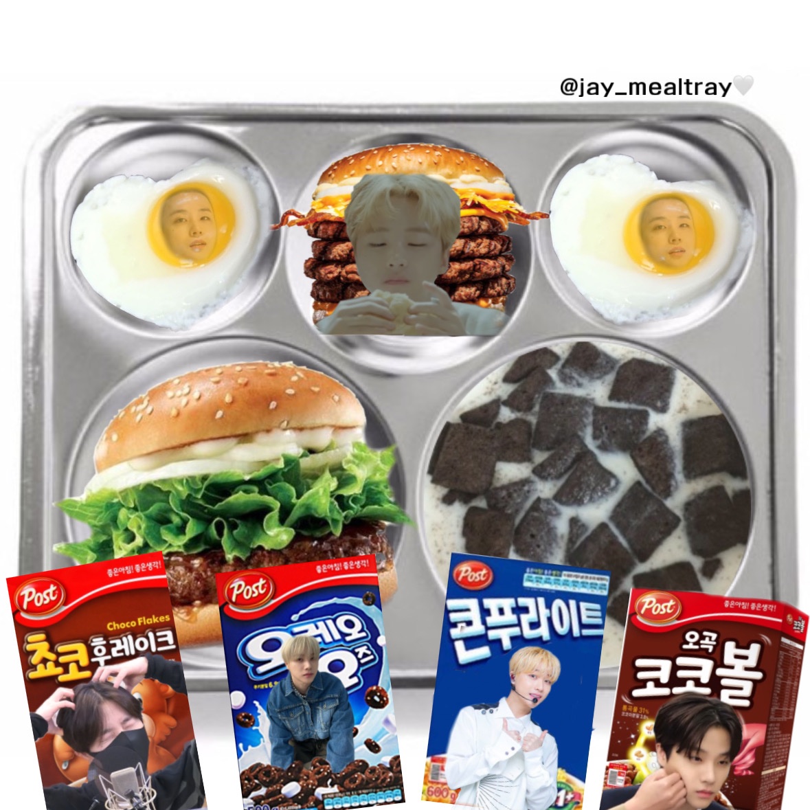 23.08.05 (토) 17일차 조식🪖

불고기버거
계란후라이
불벅소스
시리얼

#진환 아 맛있게 먹어🤍
