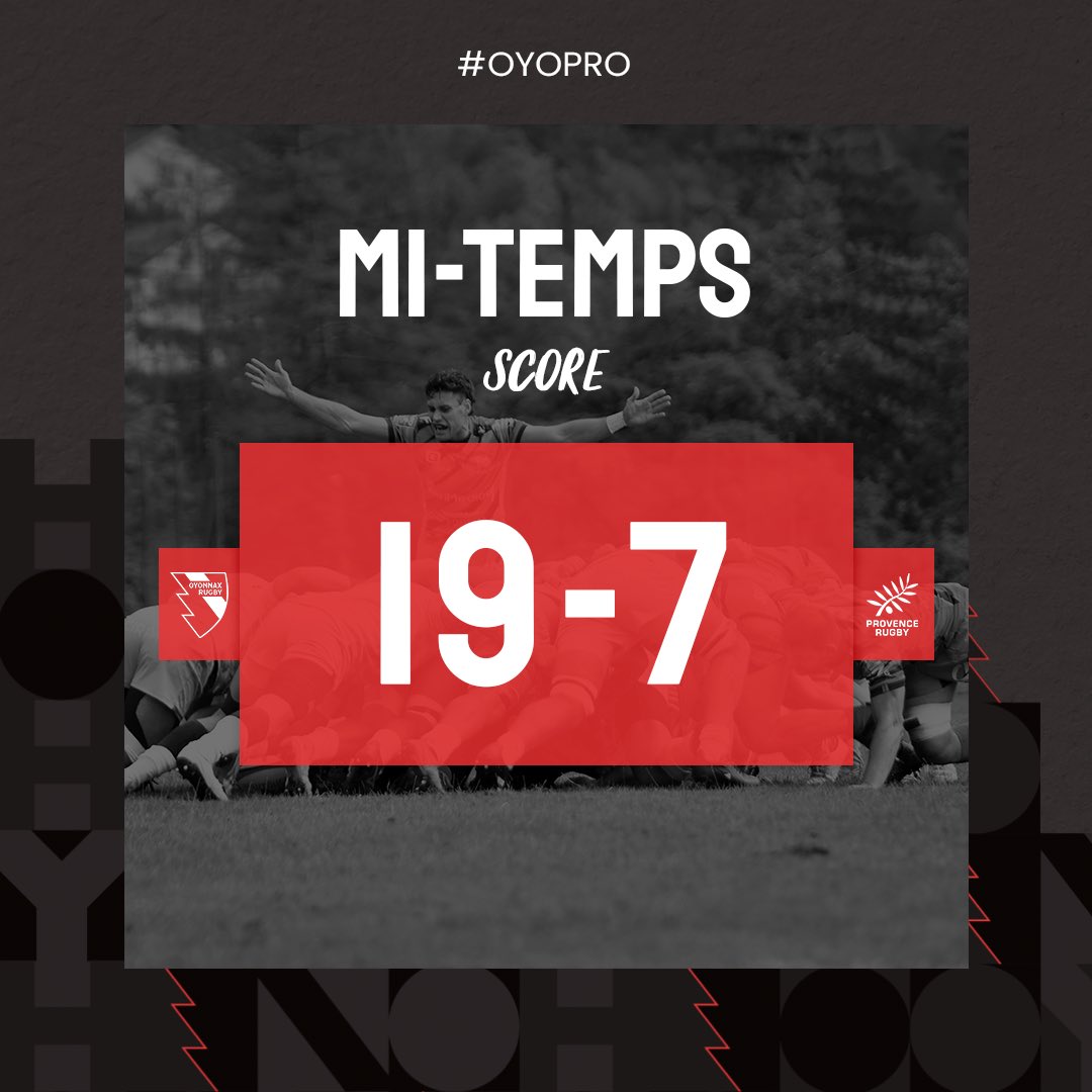 OyonnaxRugby's tweet photo. ποΈ π π-π§ππ π£π¦ I #OYOPRO #TOUSOYOMEN https://t.co/PUumRTip41