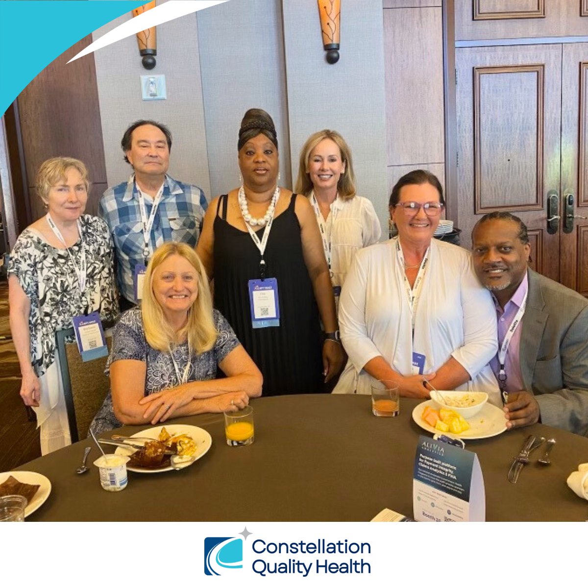 ConstellationQH's tweet photo. Our first NAMPI Conference as Constellation Quality Health in the books! Our team had a great experience in Scottsdale this week meeting other health care professionals dedicated to protecting the integrity of Medicaid. #NAMPI2023 #constellationqualityhealth https://t.co/vP8Nhm2bLD
