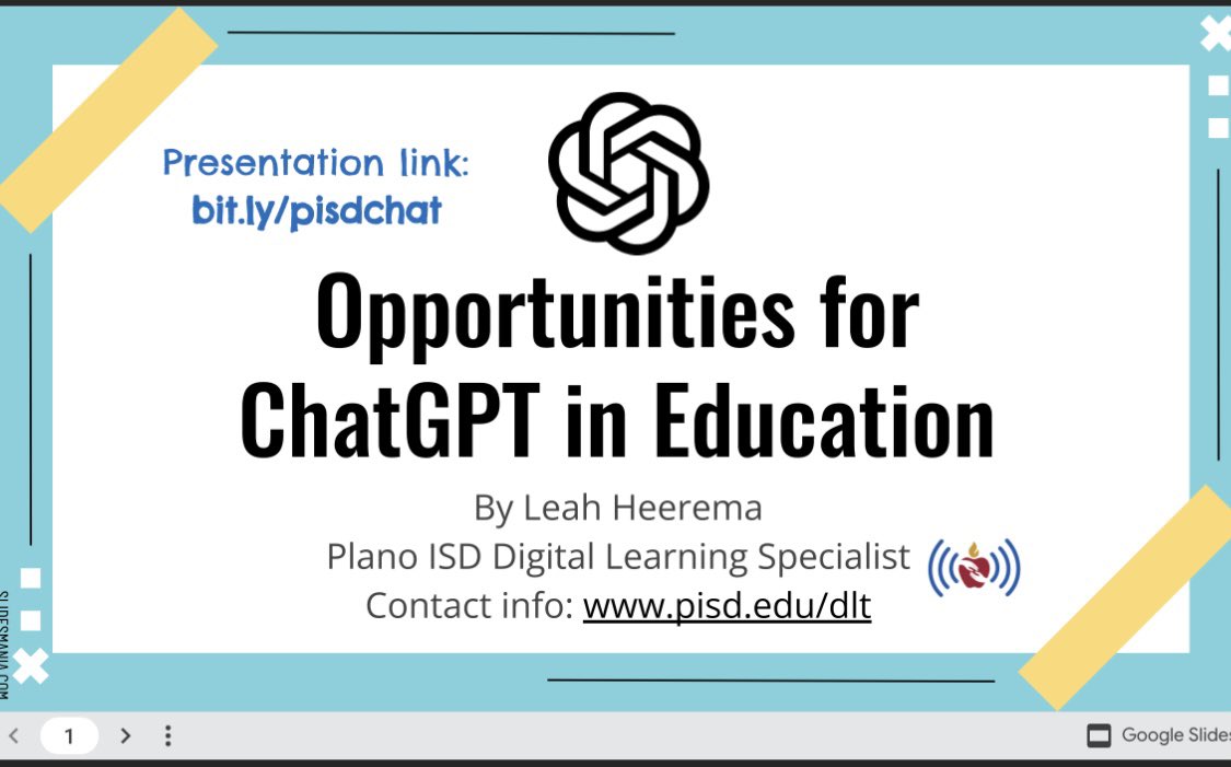 3 fantastic groups of <a href="/PlanoELAR/">🦋Plano ISD ELAR</a> teachers came to learn how ChatGPT can help us in the classroom. More at PISD.edu/ai.  
<a href="/PlanoISDSAS/">PISD SAS</a> <a href="/OpenAI/">OpenAI</a> #pisdtech #LevelUpPlanoISD #pisdlearns