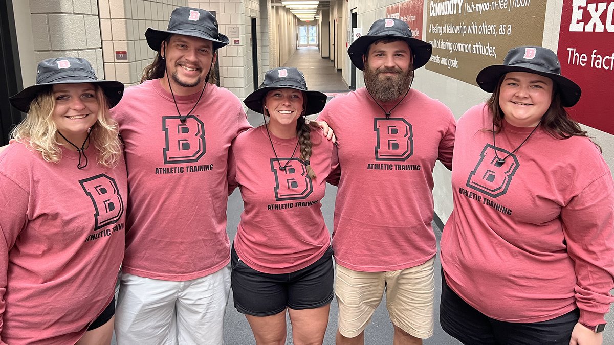 Shout out to our awesome athletic training staff!

And a huge welcome to Keirsten Kennedy and Billy Tucker 👏👏 #BleedCrimson #GoForGold

🔗tinyurl.com/279cw7um