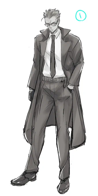立ち絵どっちがいいかな～～～よかったらアンケたすけてください