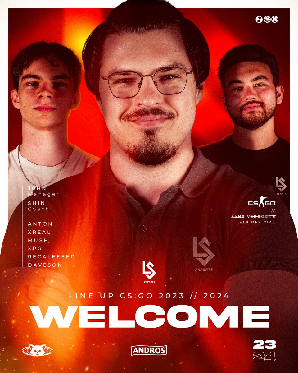 eLS | Lausanne-Sport Esports (@lausanneesports) on Twitter photo ILS ÉTAIENT DANS NOTRE VISEUR 🎯
💯% déchaînés! 💯% francophones!
#OneClubOneCanton prend plus de sens que jamais 🤯
🪖 <a href="/csgo_AntoN/">Mathieu</a>
🪖 <a href="/XpGy00/">XpG</a>
🪖 <a href="/xReal_CS/">xReal</a>
🪖 <a href="/MuShxz/">Bruno Barahona</a>
🪖 <a href="/davesoNCSGO/">David " davesoN " Marques</a>
🪖 <a href="/reCALEEEEDcsgo/">reCALEEEED</a>
Sous nos couleurs et sans vergogne, en Suisse, face à nos adversaires ⚪️🔵 ILS ÉTAIENT DANS NOTRE VISEUR 🎯
💯% déchaînés! 💯% francophones!
#OneClubOneCanton prend plus de sens que jamais 🤯
🪖 <a href="/csgo_AntoN/">Mathieu</a>
🪖 <a href="/XpGy00/">XpG</a>
🪖 <a href="/xReal_CS/">xReal</a>
🪖 <a href="/MuShxz/">Bruno Barahona</a>
🪖 <a href="/davesoNCSGO/">David " davesoN " Marques</a>
🪖 <a href="/reCALEEEEDcsgo/">reCALEEEED</a>
Sous nos couleurs et sans vergogne, en Suisse, face à nos adversaires ⚪️🔵