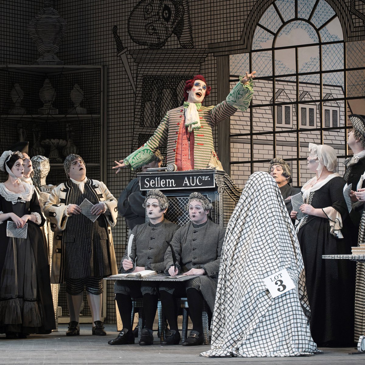glyndebourne's tweet photo. The Rake returns! Our classic production of The Rake's Progress, designed by David Hockney, is back on stage with a brand new cast.

Don't miss out, tickets are limited - book now!

See more photos here: https://t.co/52PJReosKU

Photos: Richard Hubert Smith https://t.co/pR75TO31d5