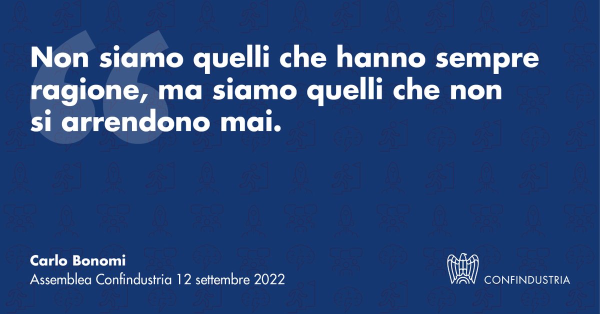 Oggi ricorre la Giornata mondiale dell’imprenditore, che esalta il ruolo dell’impresa come motore di innovazione, energia ed entusiasmo.

#WED #WorldEntrepreneursDay