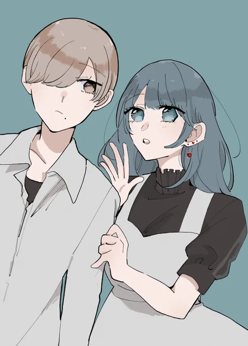 最近の絵見返してるけど色味がかわいいなぁ…… (またすぐマロリクのイラストあげます～…)