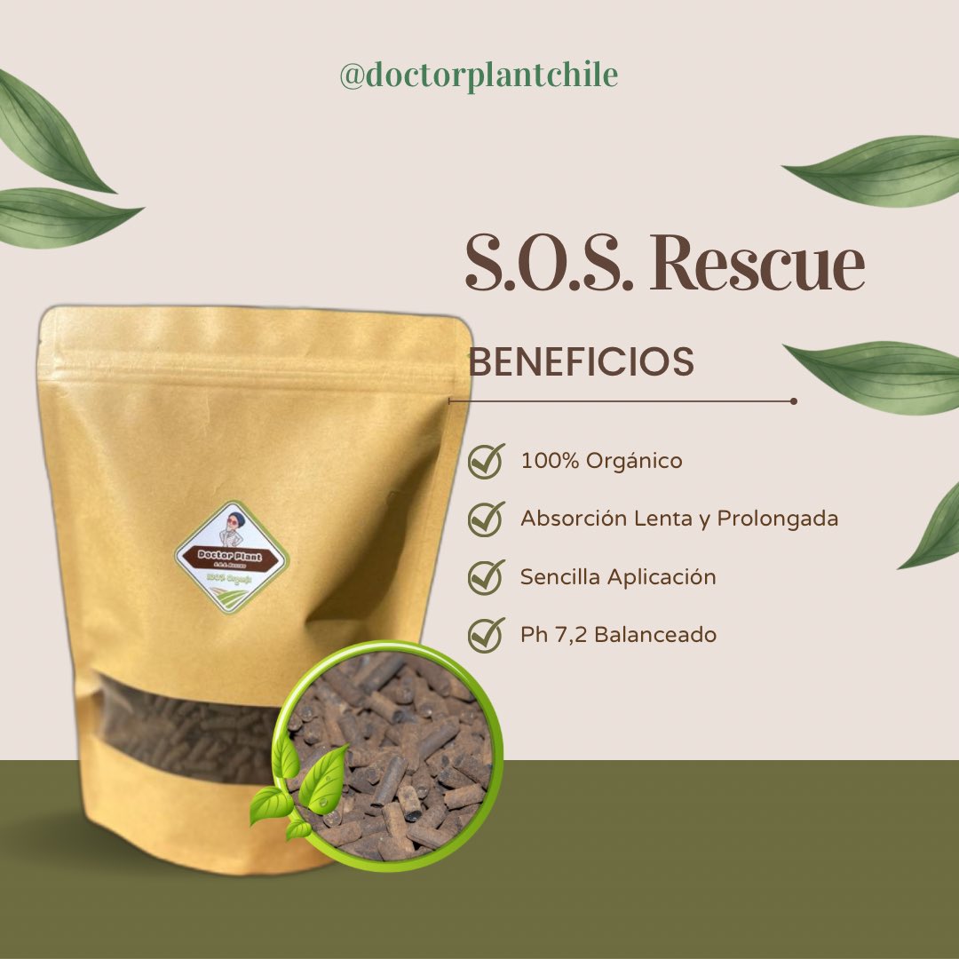 DoctorPlantCL's tweet photo. 🌱🌼 Prepárate para la primavera con S.O.S. Rescue de Doctor Plant Chile! 🌼🌱

Potencia tus cultivos con nuestro abono de cordero y conejo en pellet. Nutrición natural para plantas fuertes y flores vibrantes. ¡Cultiva de manera sustentable!🌿🌸

#DoctorPlantChile #AbonoOrgánico https://t.co/ONyh7Aphuw