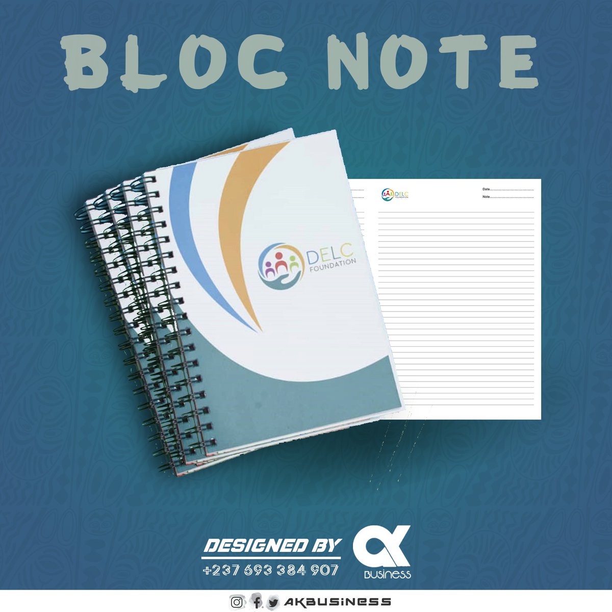AKBusinesscmr's tweet photo. Avant même de pouvoir réaliser un projet ou une tâche à accomplir, vous devez pouvoir l'écrire vous ne pensez pas ? Alors, Venez personnalisé vos stylos et vos bloc-notes chez nous et permettez vous une meilleur organisation !

#AKBUSINNESS  #COMMUNICATION #stylo #blocnote https://t.co/IC6MMYuqI0