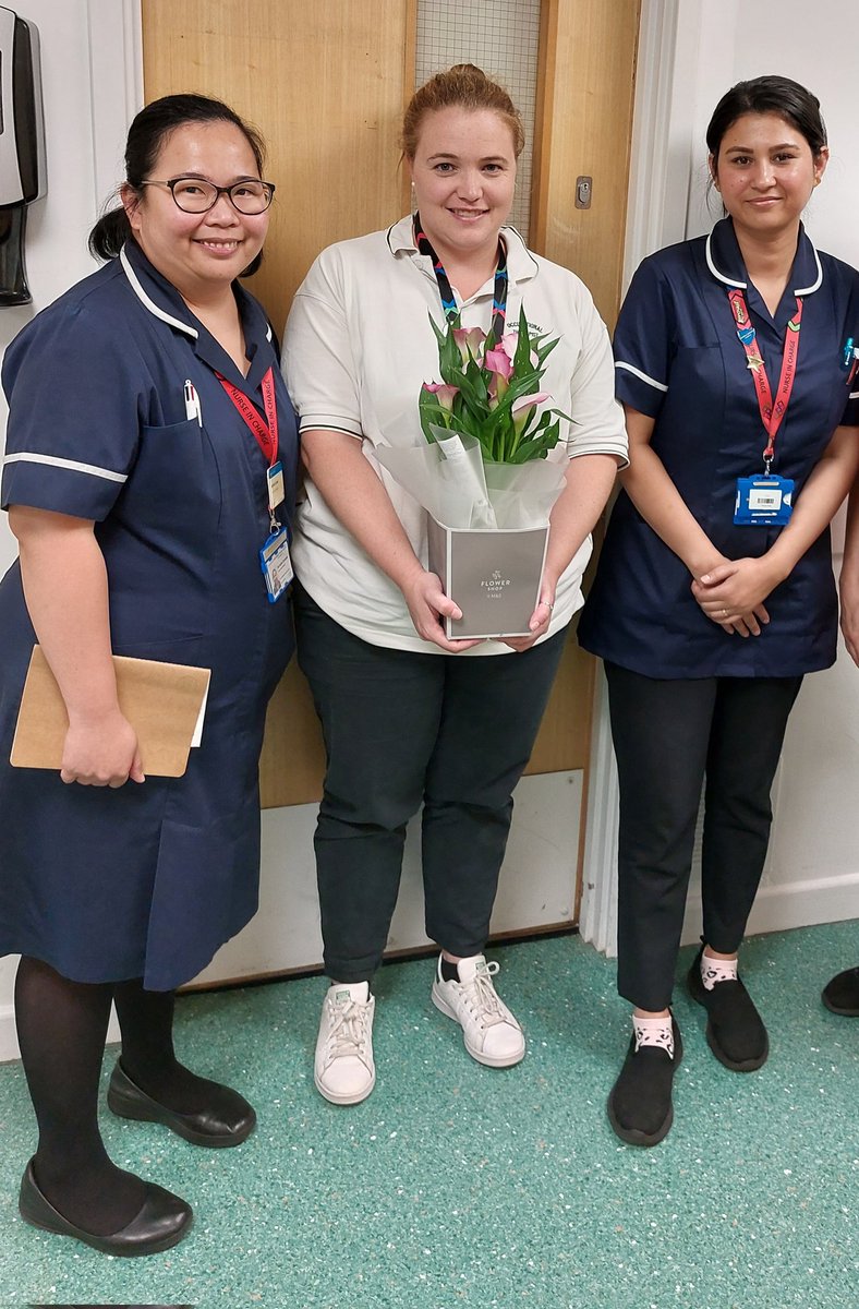 Well done Michelle, Asmita, Chloe and team for launching our discharge ready unit <a href="/WestMidHospital/">West Middlesex University Hospital</a> improving patient experience and independence. So #PROUD 👏 <a href="/ChelwestFT/">Chelsea and Westminster Hospital</a>