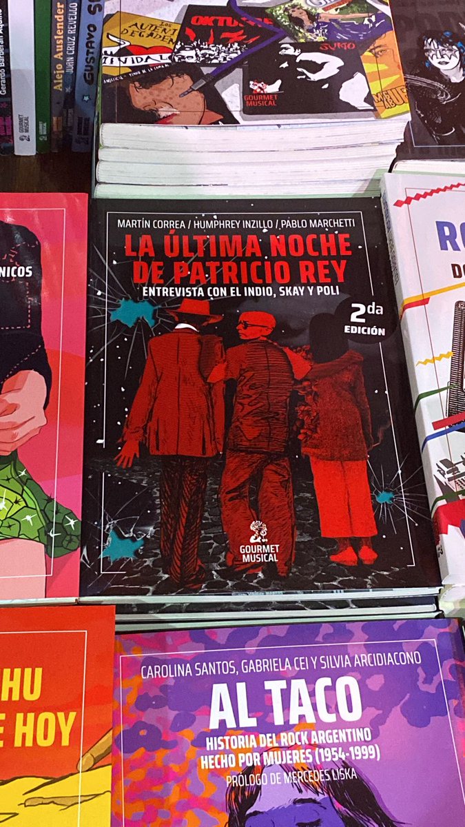 Estamos en la <a href="/FEditores/">#FED25 : Feria de Editores</a> en el Complejo Art Media en Chacarita. Buscanos en el stand  de <a href="/gourmet_musical/">Gourmet Musical Ediciones</a> 😎👑