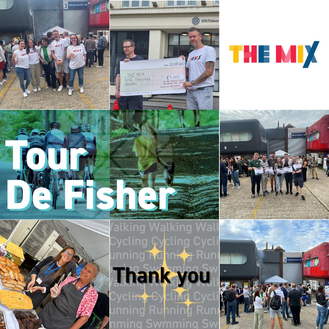 #TourdeFisher23 has been an incredible journey! We celebrated the incredible distances achieved and £9,000 raised for <a href="/TheMixUK/">The Mix</a> at our Summer BBQ this week. Congratulations and a big thank you to everyone involved!