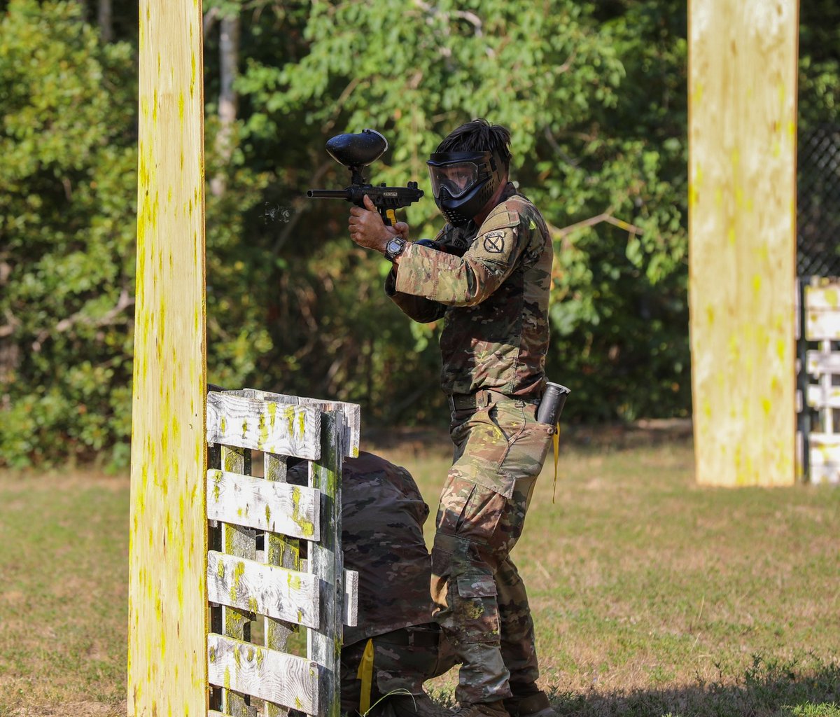 JRTC_FortPolk's tweet photo. CSM Hanson doing great things with our NCOs! Looked like a great battle! 
#ncosleadtheway
#solutionssummit https://t.co/pPI8N7J8RG