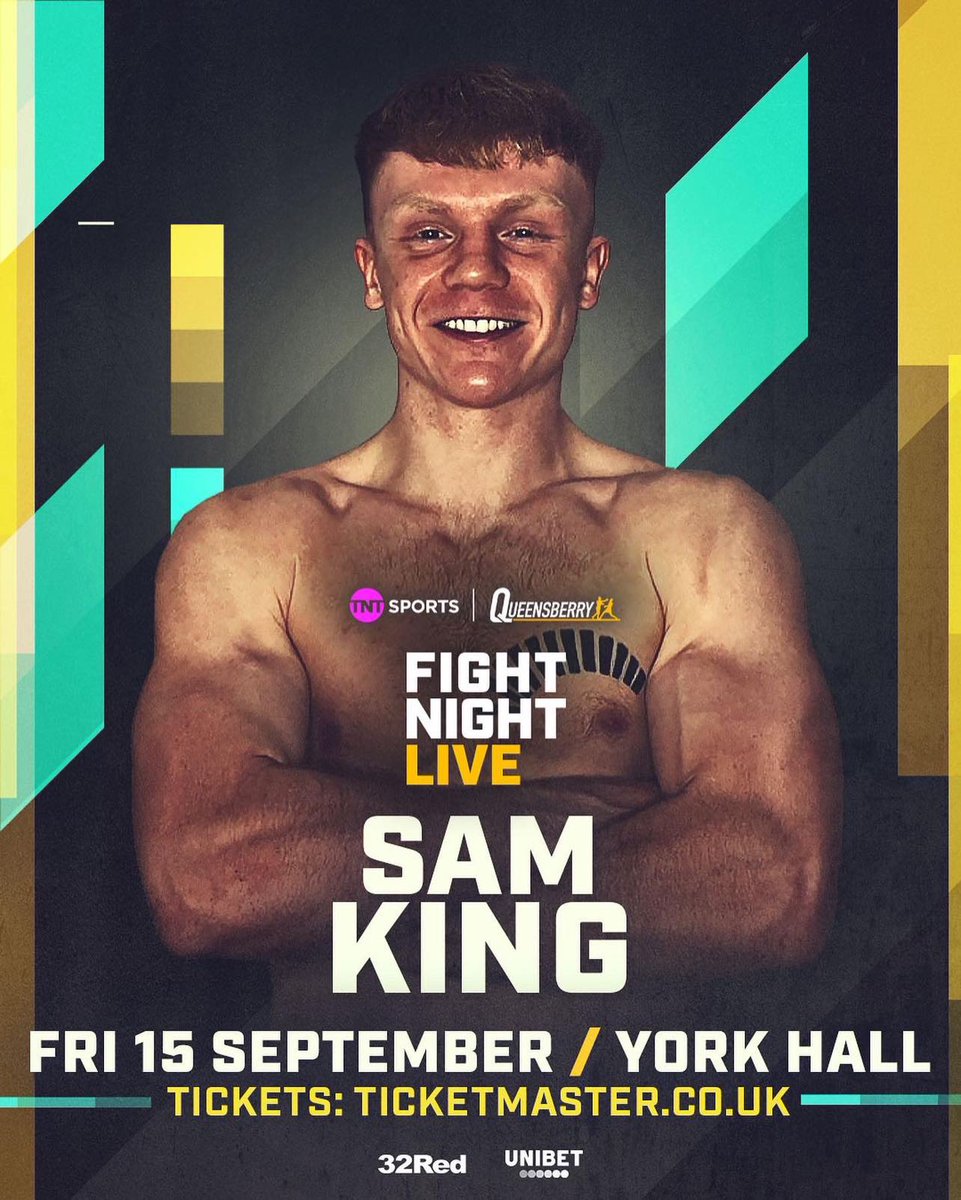 🚨 Pro Debut Announcement 🚨

15th of September save the date I’m so excited for this it’s been a long time coming🔥 

📞𝗠𝗲𝘀𝘀𝗮𝗴𝗲 𝘁𝗵𝗶𝘀 𝗻𝘂𝗺𝗯𝗲𝗿 𝗳𝗼𝗿 
𝘁𝗶𝗰𝗸𝗲𝘁𝘀: 07706007002

🎥 Live on <a href="/boxingontnt/">Boxing on TNT Sports</a> <a href="/FrankWarren/">Frank Warren</a> <a href="/Queensberry/">Queensberry Promotions</a>