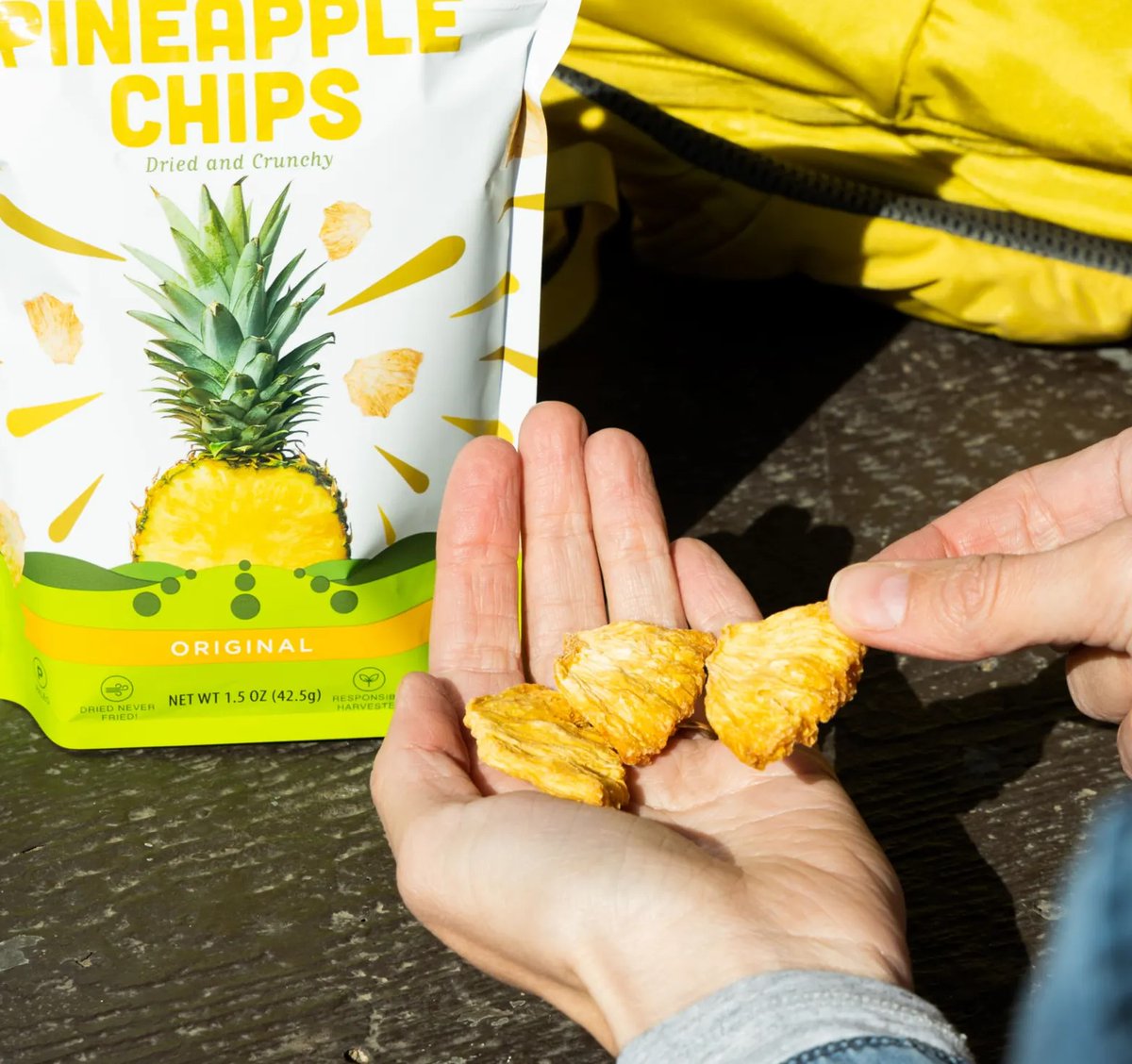 BranchOutSnacks's tweet photo. 🍍 Exciting news for SoCal Costco shoppers!🍍 - BranchOut Pineapple Chips now available August through September, 100% real dried pineapple, single ingredient, no added sugar, crunchy, sweet &amp; delicious! If you're in Southern California, try them at your local Costco! https://t.co/XampDhyvty