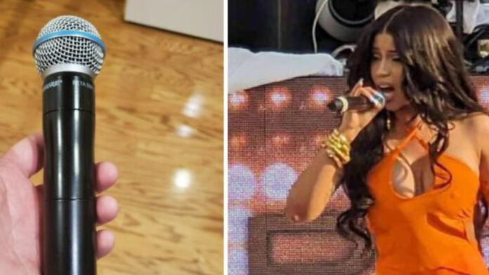 OroNoticiasPue's tweet photo. #Tendencias #Subastan en eBay #micrófono que lanzó Cardi B a fan
https://t.co/mhFX5xoM6q https://t.co/9oXrDYQZWB