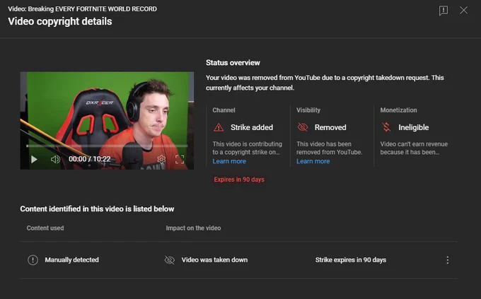 escolayt's tweet photo. Onda de strikes no YouTube!

O que antes era um mito agora não é mais, vários canais no YouTube tomaram strike nos últimos dias por conta de suas thumbnails https://t.co/W5lH8HTQaw