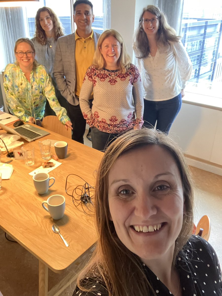 So lovely to see my amazing #NHSComms team from the @AHSNNetwork one last time before I move onto pastures new! Thanks for the fab send off - I will miss you all! 😭