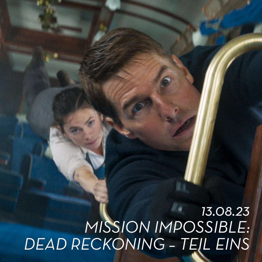 ApolloAachen's tweet photo. Sa 12.08.23
INDIANA JONES UND DAS RAD DES SCHICKSALS
Harrison Ford kehrt aus dem Ruhestand zurück, um gegen gemeingefährliche Hehler und Antiquitätenhändler zu kämpfen.

So 13.08.23
MISSION IMPOSSIBLE: DEAD RECKONING – TEIL 1
Tom Cruise startet die bisher gefährlichste Mission. https://t.co/LMou6ZOzkU