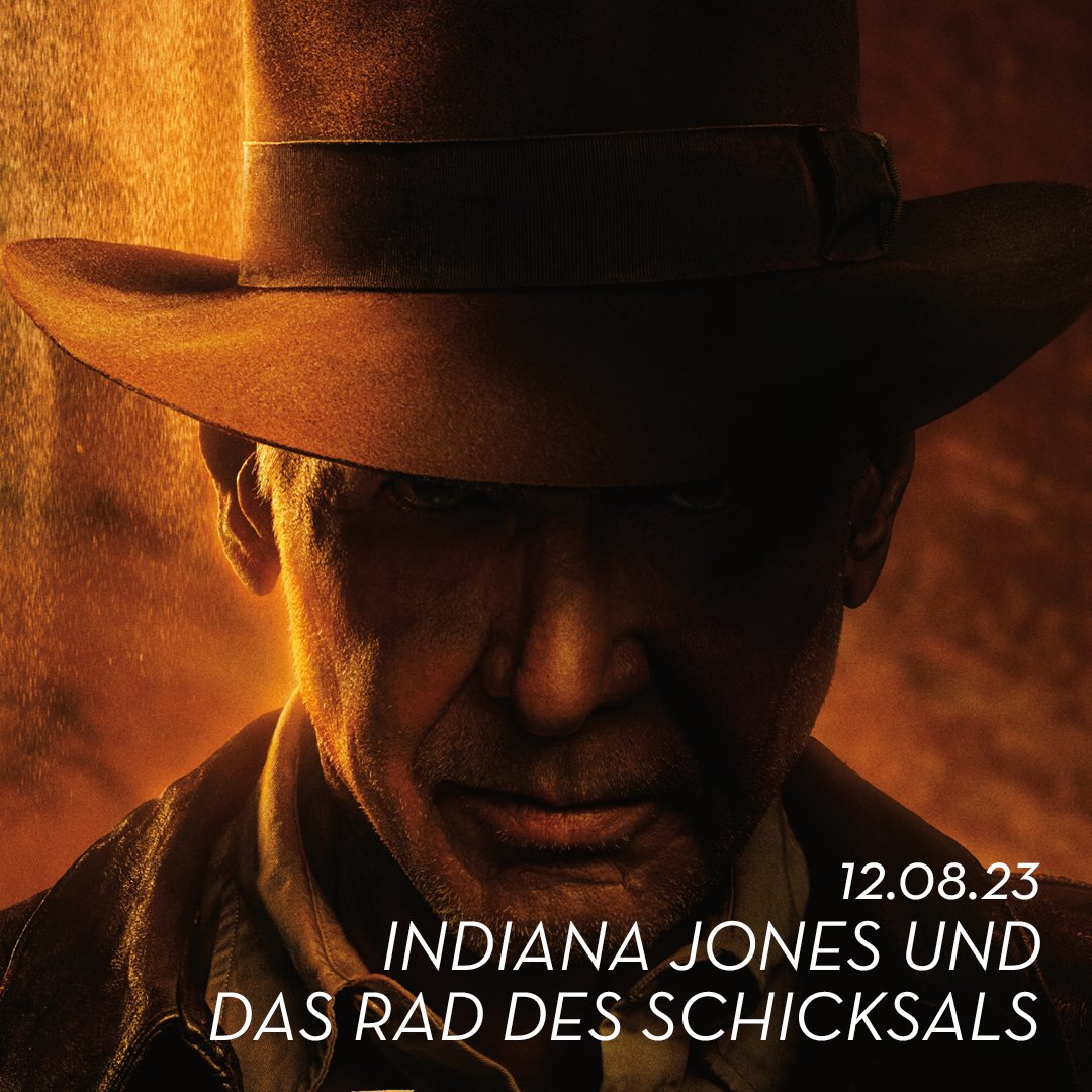 ApolloAachen's tweet photo. Sa 12.08.23
INDIANA JONES UND DAS RAD DES SCHICKSALS
Harrison Ford kehrt aus dem Ruhestand zurück, um gegen gemeingefährliche Hehler und Antiquitätenhändler zu kämpfen.

So 13.08.23
MISSION IMPOSSIBLE: DEAD RECKONING – TEIL 1
Tom Cruise startet die bisher gefährlichste Mission. https://t.co/LMou6ZOzkU