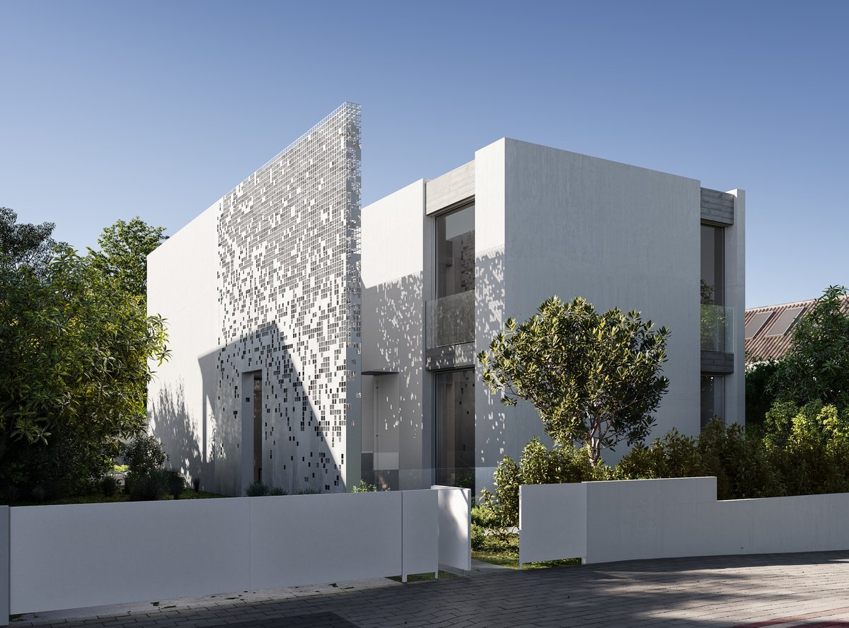 CoronaRenderer's tweet photo. Something different for Friday—Digital Creator Vasiliy Kanevskiy was entirely inspired by the 'Pixel House' featured in ArchDaily when creating his take on the impressive dwelling. See more: https://t.co/iV3vgLi4Pz
Watch how it was made here: https://t.co/8f7DmHRh95. https://t.co/Ln59lhgRQh