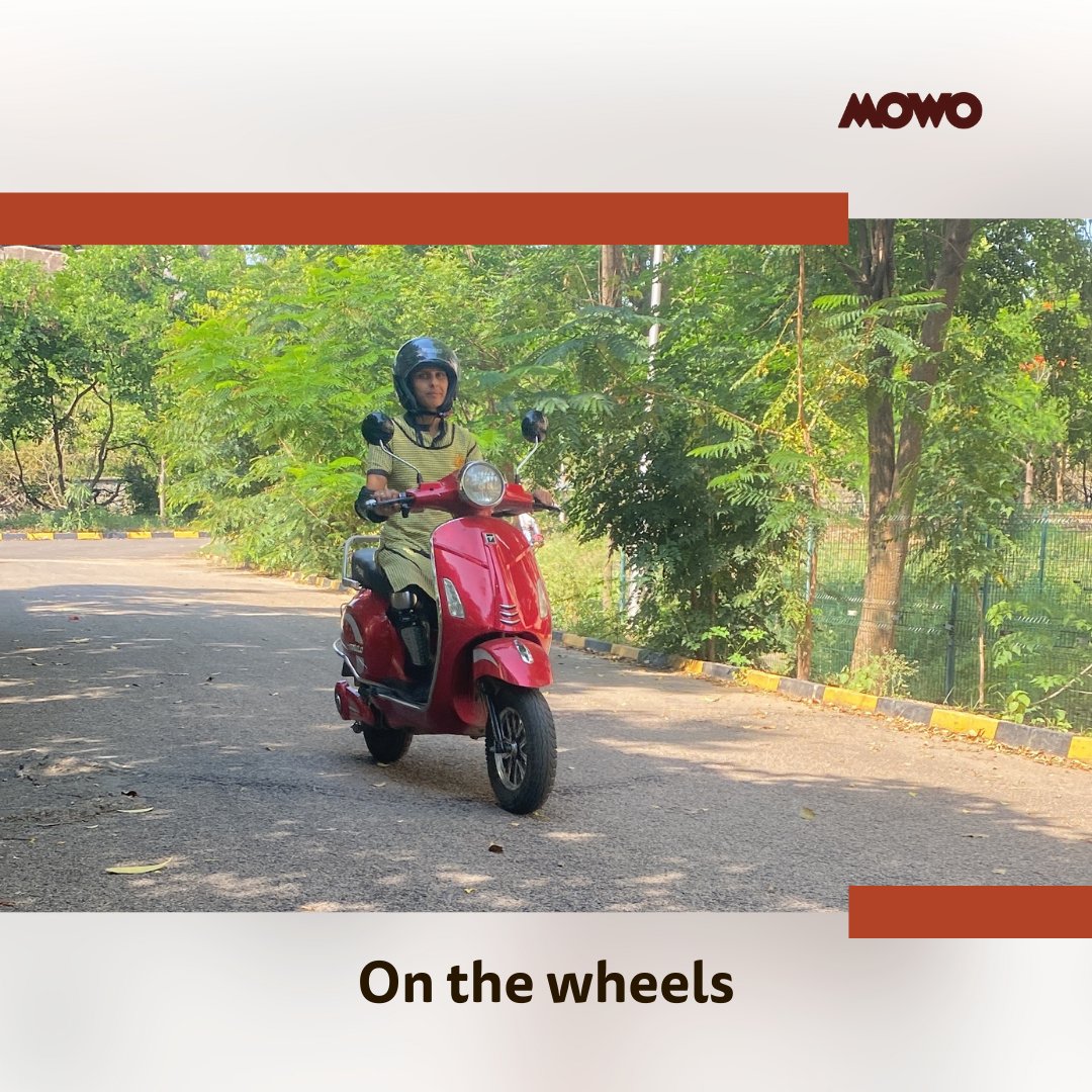 MOWO__Hyd's tweet image. Learning the art of balancing two wheels, all our trainees rode over their fears associated with handling the motorised vehicles. The confidence they gained through the entire process of riding on their own, is unmatched.
#WomenEmpowerment #MotorTraining#FearlessWomenOnWheels