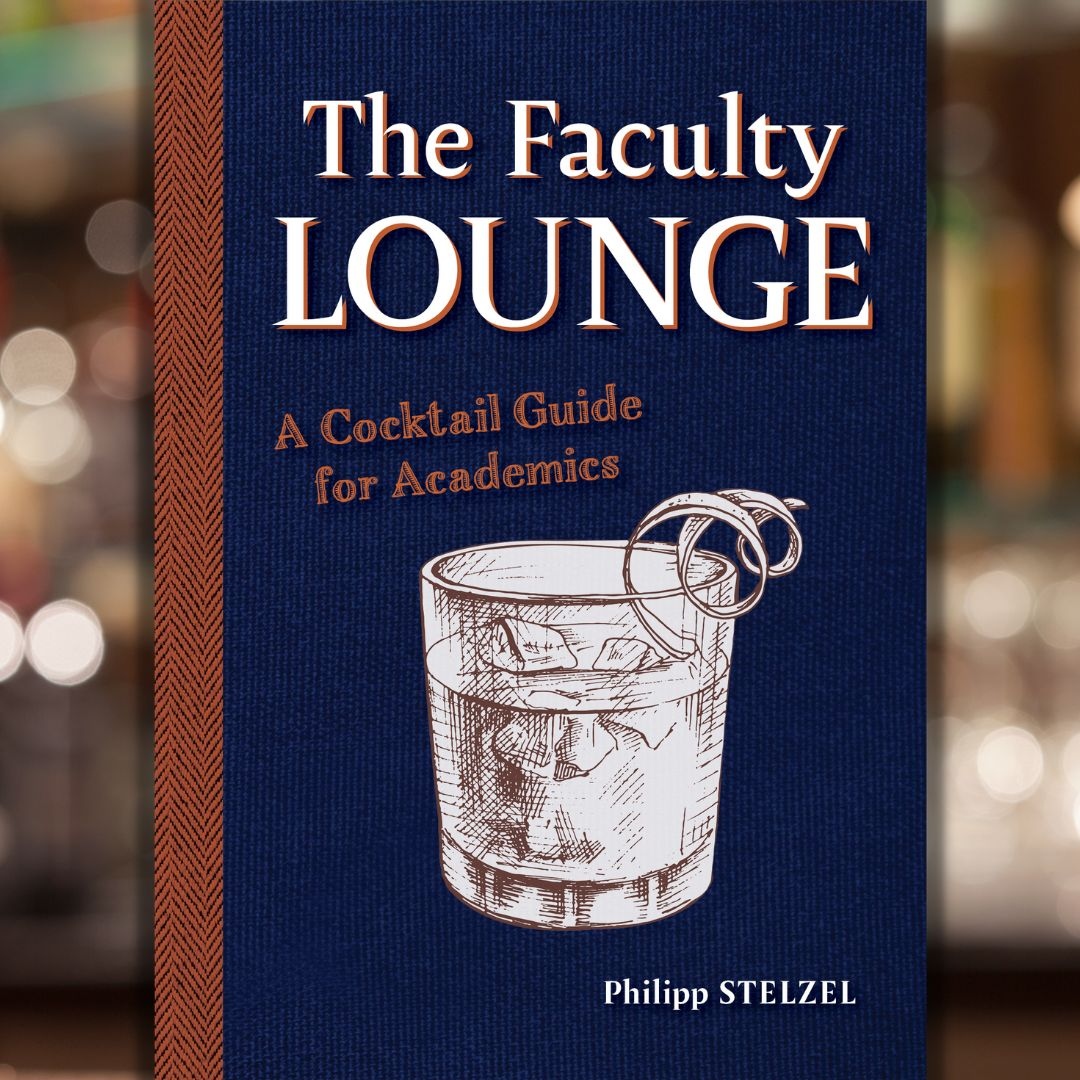 Offering cocktails for every academic occasion along with spirited, amusing commentary, The Faculty Lounge is the perfect gift for graduate students, tenure-track professors, and disillusioned administrators. <a href="/pjstelzel/">Philipp Stelzel</a>

Available August 15th! #linkinbio #newrelease #bookrelease