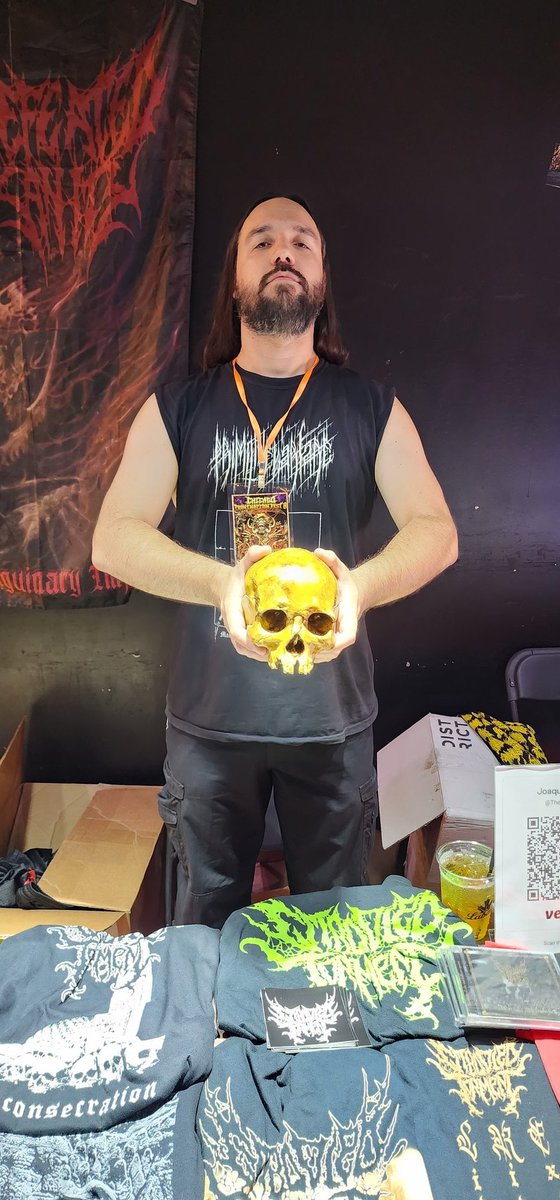 EmbodiedTorment's tweet photo. Our merch store inventory is now fully updated with all remaining items for Bandcamp Friday. If you missed out on seeing us on the road, you'll find new Archaic Bloodshed shirts and Ashur tank tops for sale. Ave! ⚔️

Armory link:
https://t.co/x7sIPbg83F https://t.co/yQG69gXroq