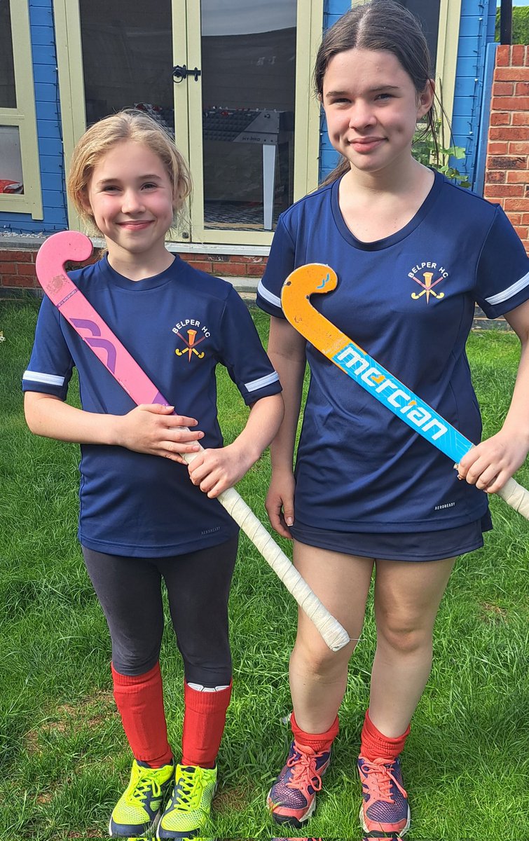 Day 2 completed! Two very happy and a little tired girls! Both had an awesome time with <a href="/HorsfieldHockey/">Horsfield Hockey Coaching</a> <a href="/cbisbored/">Christian Battye</a> ... New skills and great experiences! 
<a href="/mercianhockey/">Mercian Hockey</a> #winbeforeyouplay