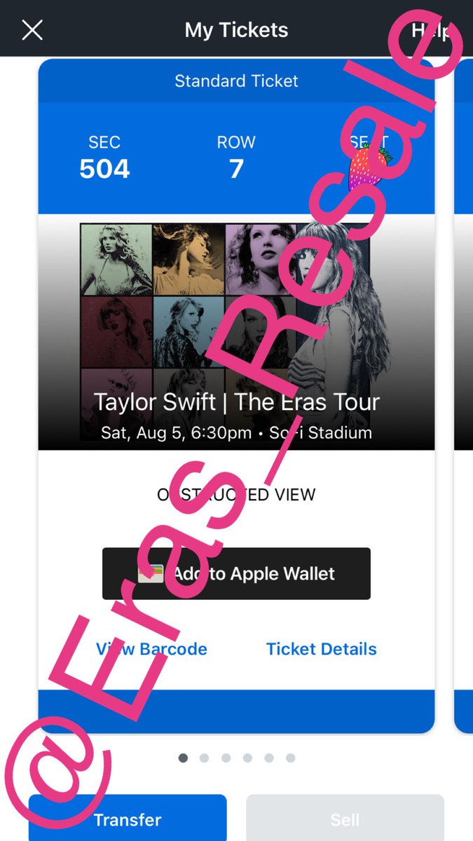 🎉 GIVEAWAY 🎉 I am giving away 2 Obstructed View tickets for LA Eras Tour N3 (8/5) To be entered: - Make sure you’re following me OR your DMs are open - Retweet this tweet - Reply with your all time favorite non-Taylor song!! Giveaway closes at 8pm EST tonight! (8/4)