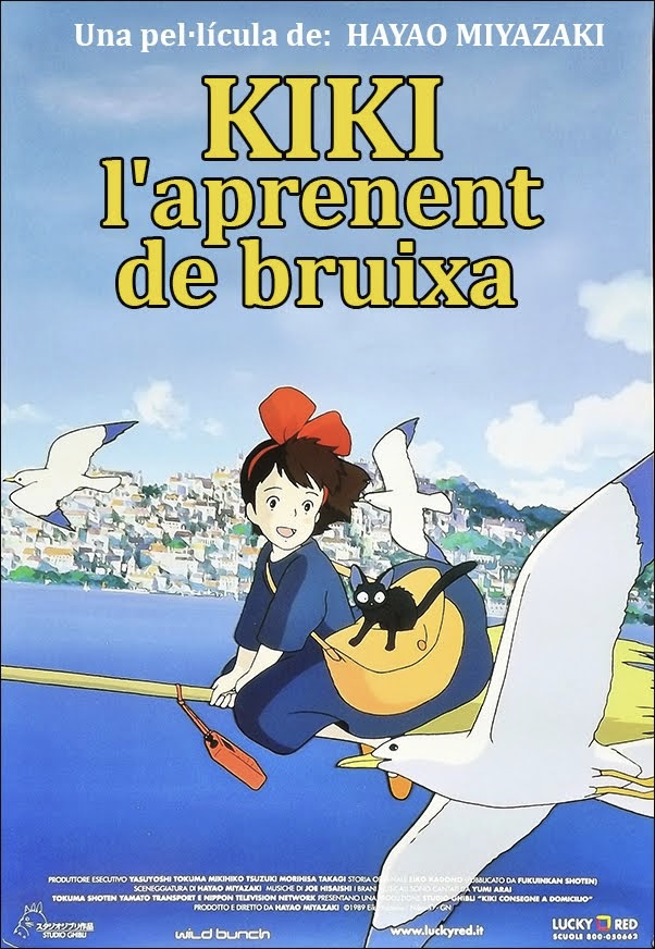 Per què no tenim el català a cap pel·lícula de l'Studio Ghibli? Avui afegim a la nostra eina els doblatges de "Nausicaä de la Vall del Vent" i "Kiki, l'aprenent de bruixa"🍿🤩
