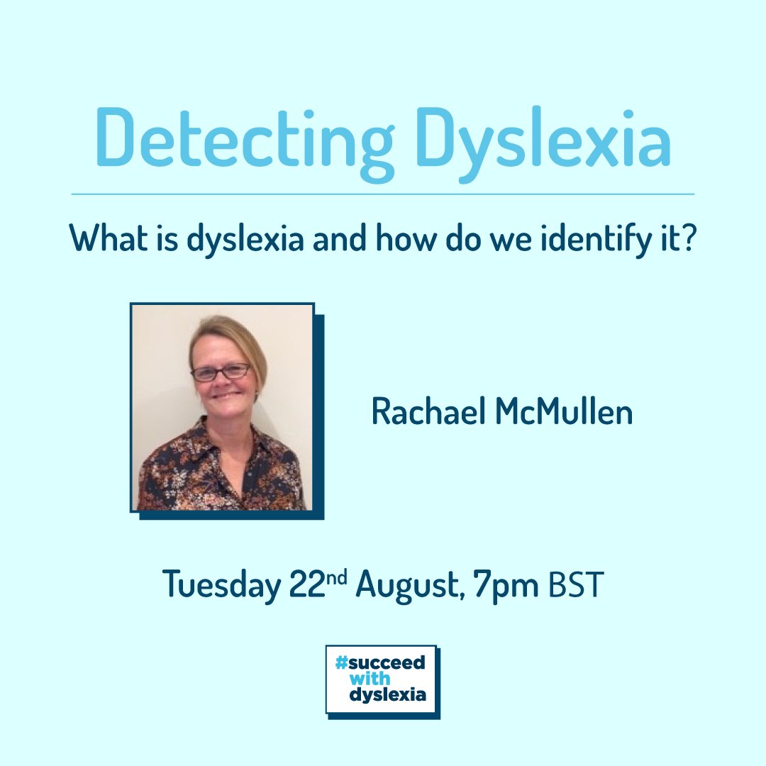 #SucceedWithDyslexia (@swdyslexia) on Twitter photo Join us for an enlightening session on "Detecting Dyslexia" featuring Rachel McMullen! 🧠 🔐
Explore its impact on learning & daily life, from reading to innovative processing. Secure your spot: bit.ly/3Ooz3UO 🌟📖 #DyslexiaAwareness #InclusiveLearning <a href="/ArkellDyslexia/">Arkell Dyslexia</a> Join us for an enlightening session on "Detecting Dyslexia" featuring Rachel McMullen! 🧠 🔐
Explore its impact on learning & daily life, from reading to innovative processing. Secure your spot: bit.ly/3Ooz3UO 🌟📖 #DyslexiaAwareness #InclusiveLearning <a href="/ArkellDyslexia/">Arkell Dyslexia</a>