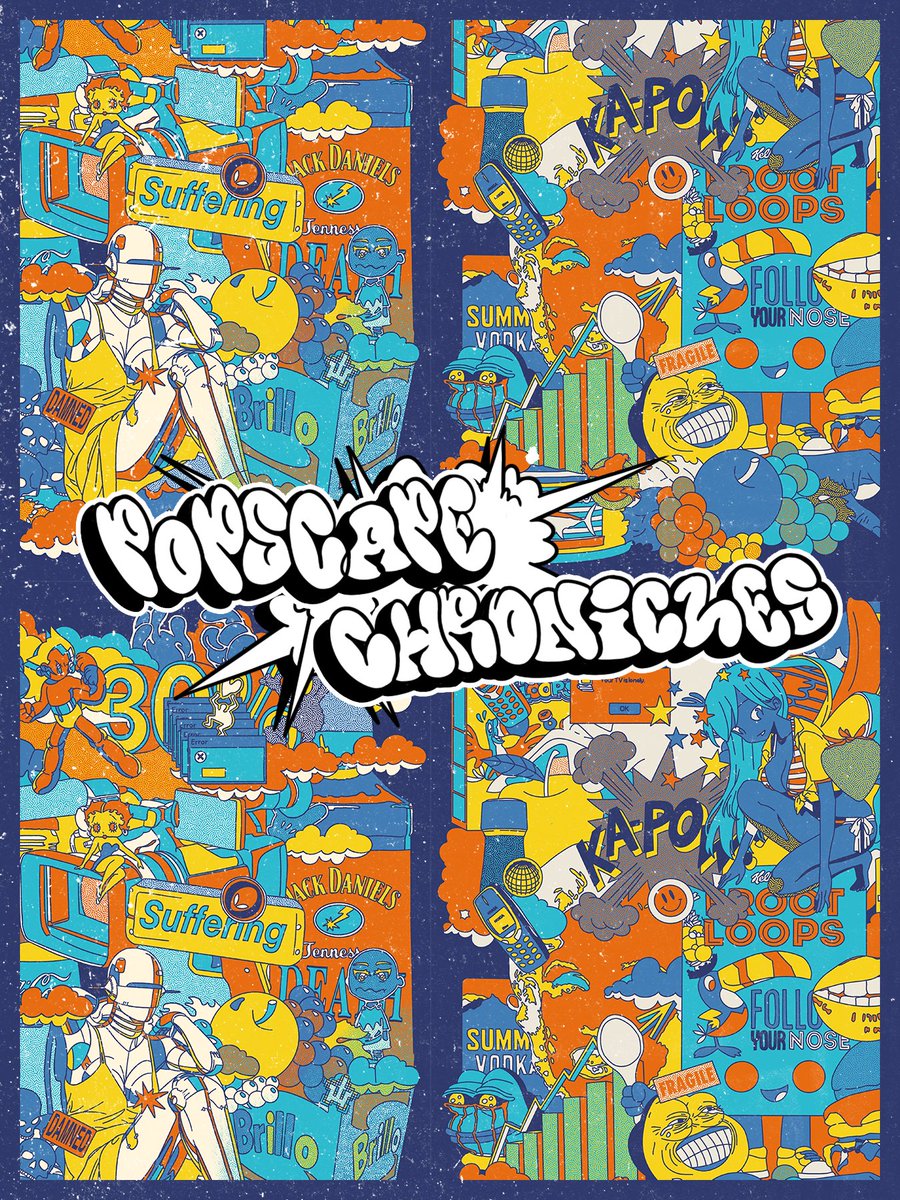 GM, happy to announce a new drop by <a href="/mantulstudia/">Mantul Studio</a>  published by Wrecked Room at <a href="/niftygateway/">Nifty Gateway Studio</a> 

"Popscape Chronicles"
Ranked auction and FCFS

Link niftygateway.com/collections/po…