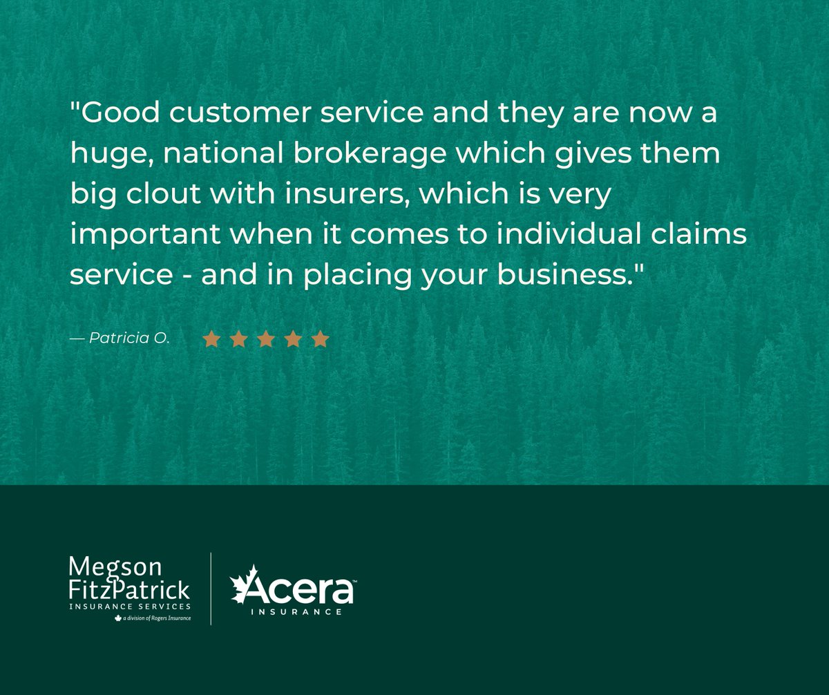 That's great to hear, Patricia O; thank you for taking the time to write us a review! Thank you so much for the 5-star review and for trusting us with your insurance.

#WhyChooseUs #MFI #Review #GoodCustumerService