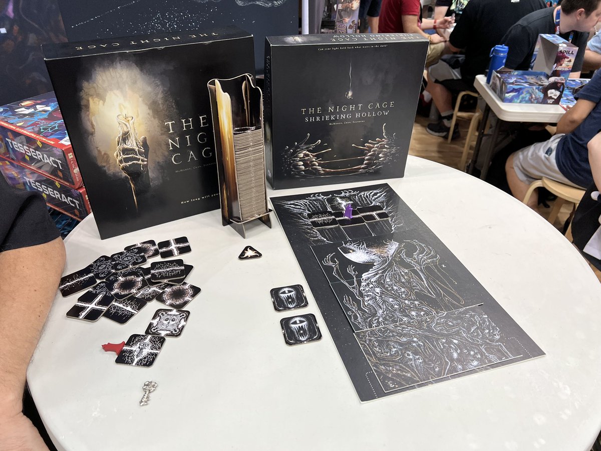 New expansion for The Night Cage!  <a href="/SmirkandDagger/">Smirk & Dagger / Smirk & Laughter</a> #GenCon2023