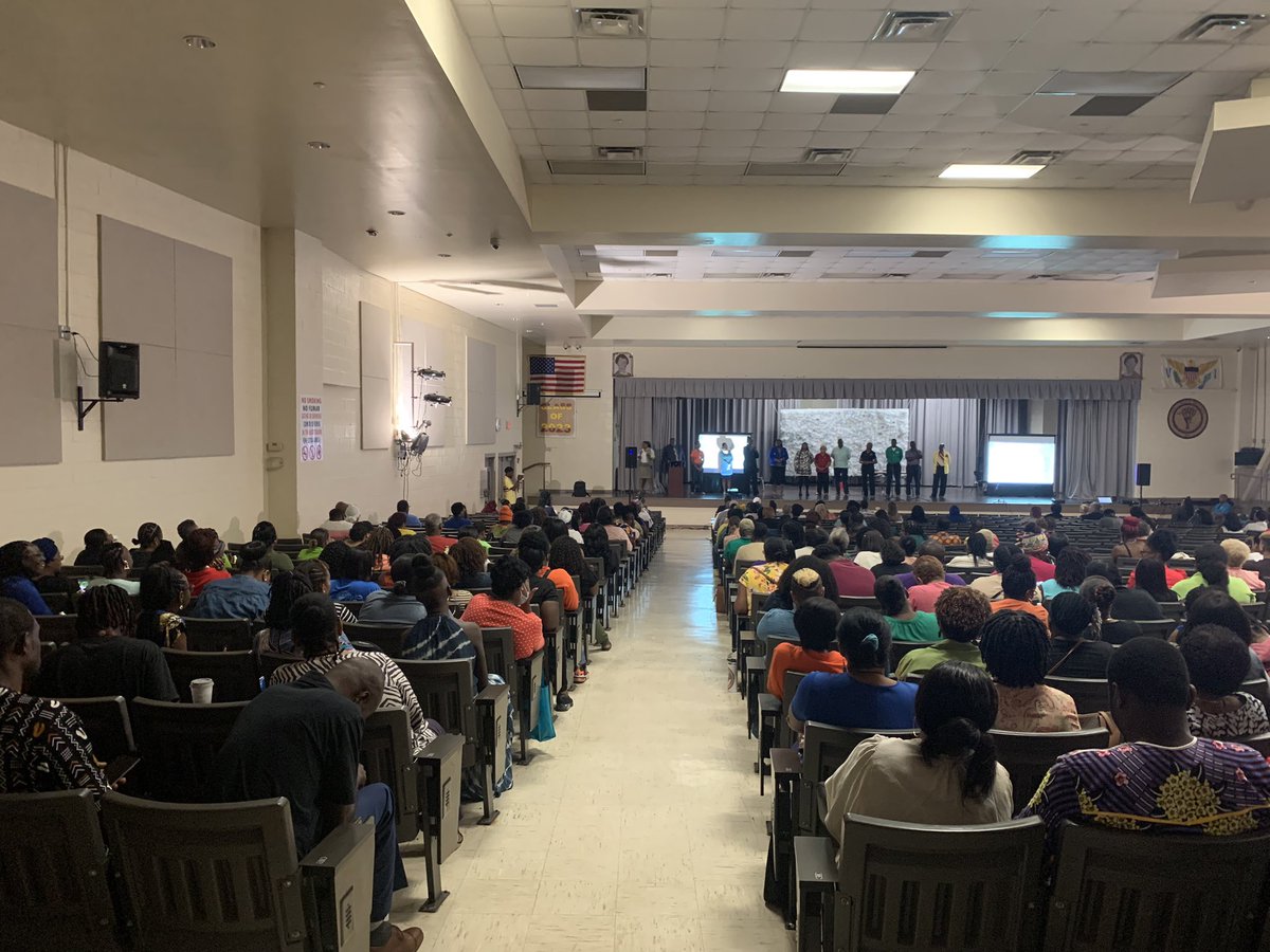 Great Convocation in St. Thomas, St. John, thanks to the Commissioner, Superintendent and Executive Leadership Team