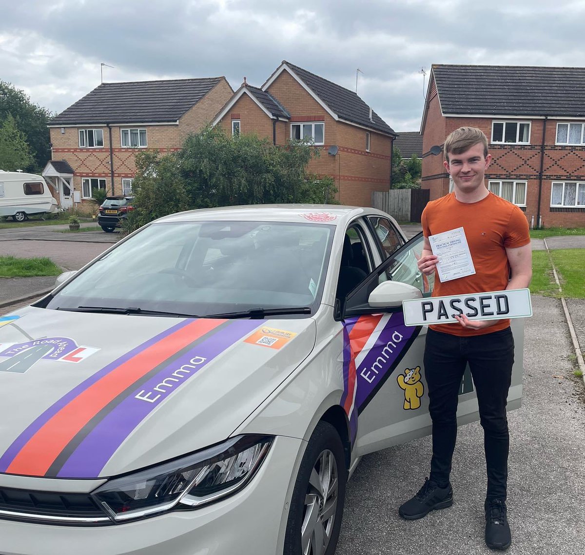 Congratulations to <a href="/JakeEll0610/">Jake Elliott</a>, 5 years after suffering a brain injury as a passenger in a car accident, he’s passed his driving test! We never thought we’d see this day, super proud of our boy - he never gave up hope! <a href="/BBCNorthampton/">BBC Northamptonshire</a>
