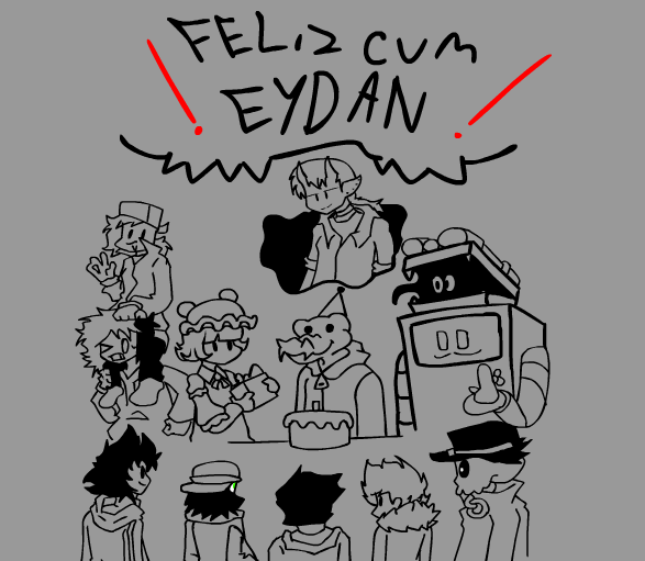 Eydan8282's tweet photo. Como los quiero a todos, son lo mejor que me a pasado en la vida❤️;---; 
@haziel67609490 hizo este hermoso dibujo. https://t.co/lQdQJavv5c