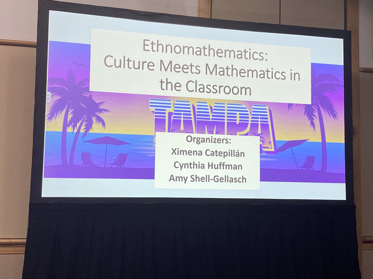 XCatepillan's tweet photo. We had a great Ethnomathematics session at MAA MathFest 2023 #MAA #MAAthFest @millersvilleu @pittstate https://t.co/RSQo8PgVfn