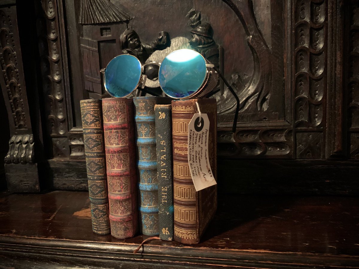 Blue glasses