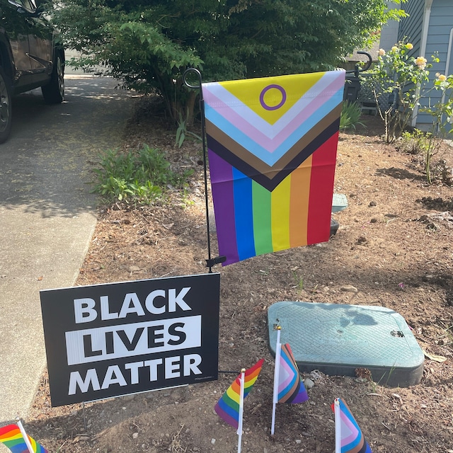 signsofjustice's tweet photo. We appreciate y'all sharing these amazing pics. Keep it up!

#BlackLivesMatter #BLM #WeBelieve #FamilyValues #SocialJustice #SignsOfJustice https://t.co/I9BwmEd8Iv
