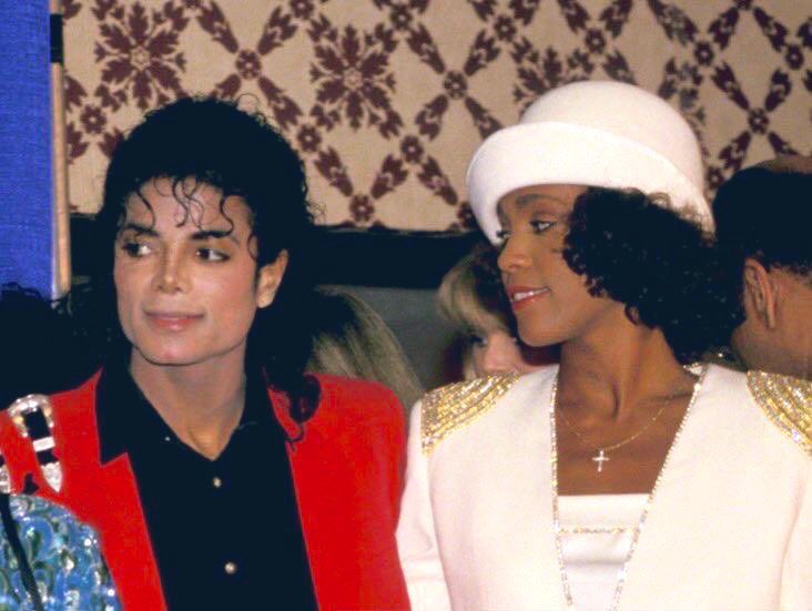 Michael Jackson and Whitney Houston (1988)