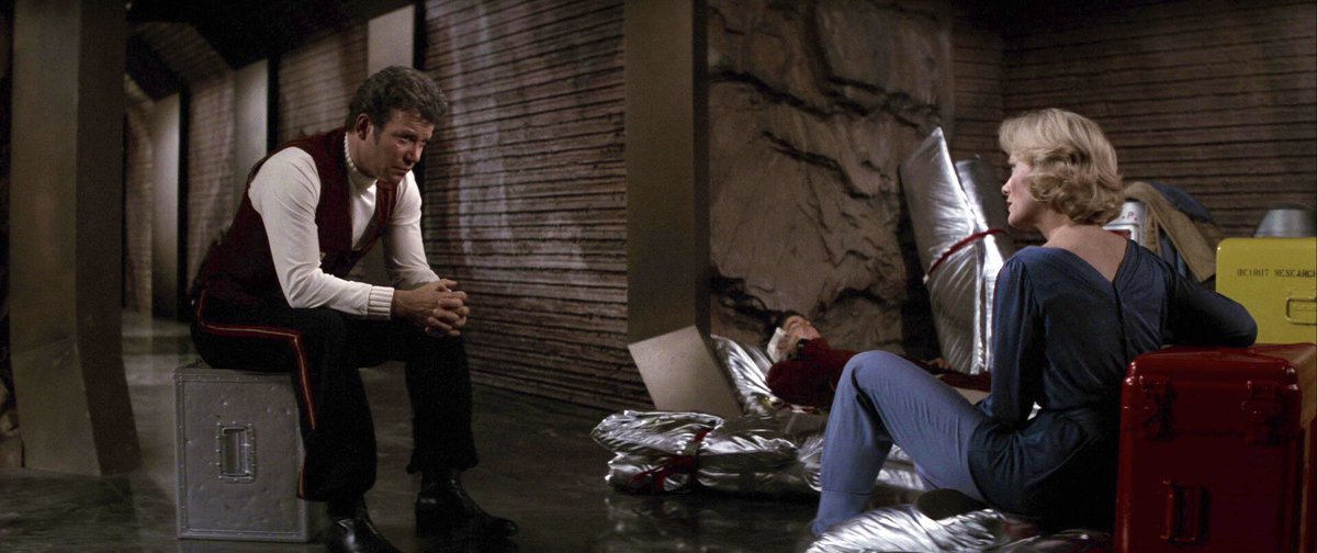 KIRK: I did what you wanted. I stayed away. Why didn't you tell him?
 CAROL: How can you ask me that? Were we together? Were we going to be? You had your world and I had mine. And I wanted him in mine, not chasing through the universe with his father. 

🐣🔥🖖💫
#StarTrekSNW