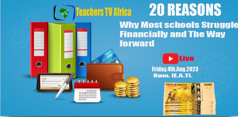 20 Reasons Why Schools / Businesses Struggle Financially Click this link to watch the Live Discussion 👉🏿youtube.com/live/wTv_JENed…
Watch the Live discussion at 8:00PM on Teachers TV Africa. *Friday 4th-Aug-2023

Act of Kindness Click this link to watch 👉🏿youtu.be/CD4hqH2i6Co