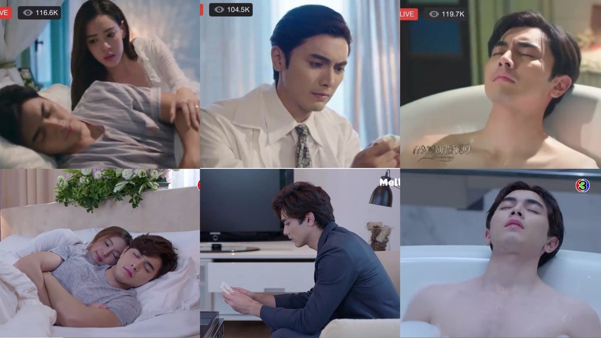 nalunrach30's tweet photo. ซีนในวันนี้ เศร้าเหงา หน่วงๆๆหน่อยนะคุณหมอ #กรงดอกสร้อยep7 #pon_nawasch https://t.co/mqTpMQaA7r