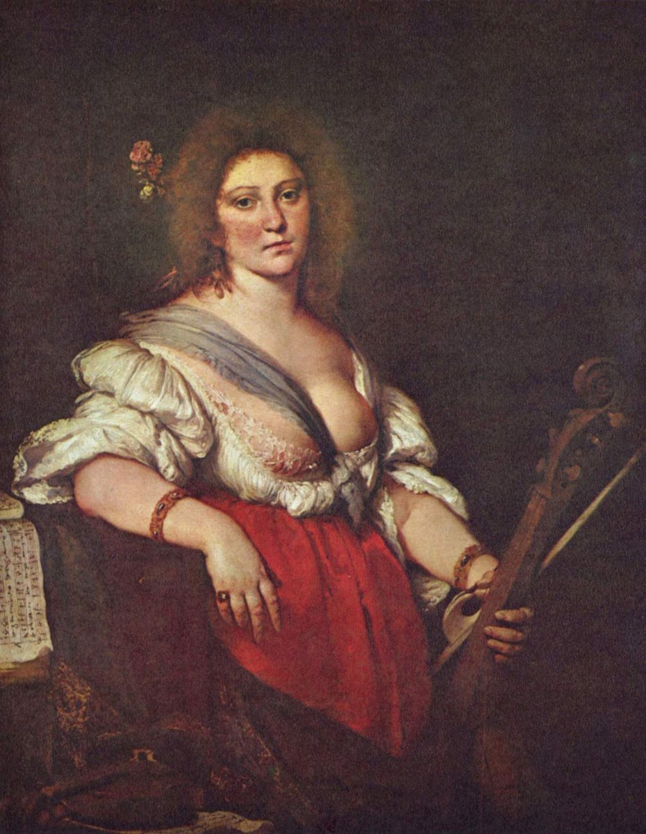 Born #OTD in 1619: Barbara Strozzi, Italian composer.

Strozzi had more secular music in print than any other composer of her era, despite having no support from the Catholic Church or consistent patronage. #classicalmusic