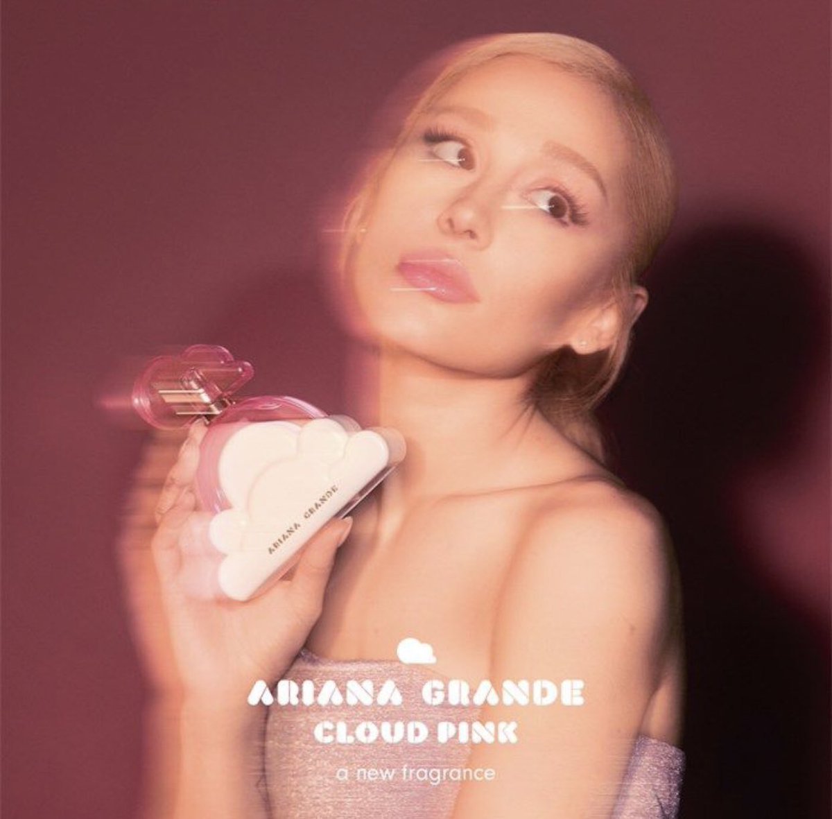 Ariana Grande para o Cloud Pink. 💖