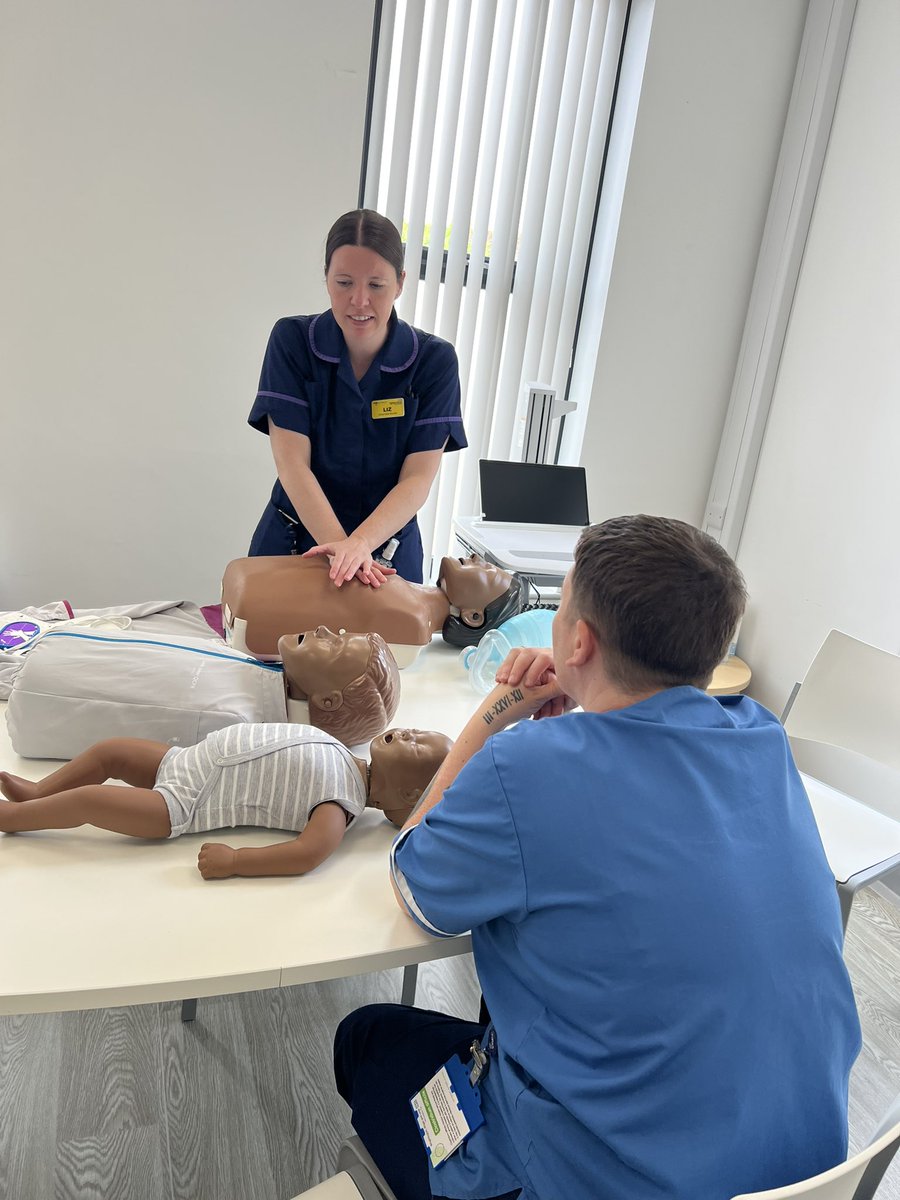 VicKEYxSs's tweet photo. Another successful training day for our fantastic unregistered workforce @WWLNHS. The morning was spent supporting a staff member on @CAUWWL to achieve her BLS. #teamwork #ProfessionalDevelopment @WWL_CRT @WWLCCOT @JennySm59756084 @span5 @AvrilPlatt @cheesmanamanda1 @Nadgerly4 https://t.co/SlVEtsEfUw