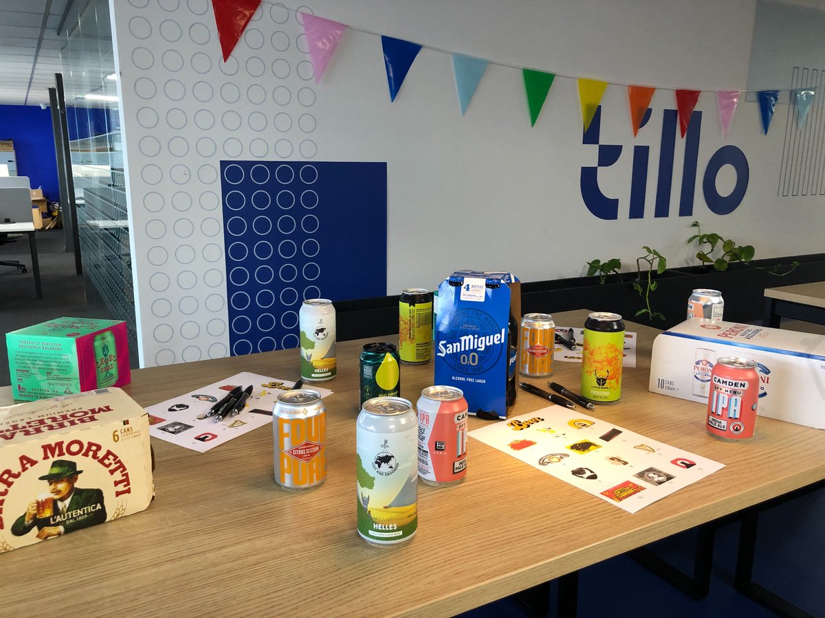 Putting #InternationalBeerDay on a Friday was a good move 🍻 

Cheers to the weekend from us all here at Tillo! 

#friyay #FridayVibes