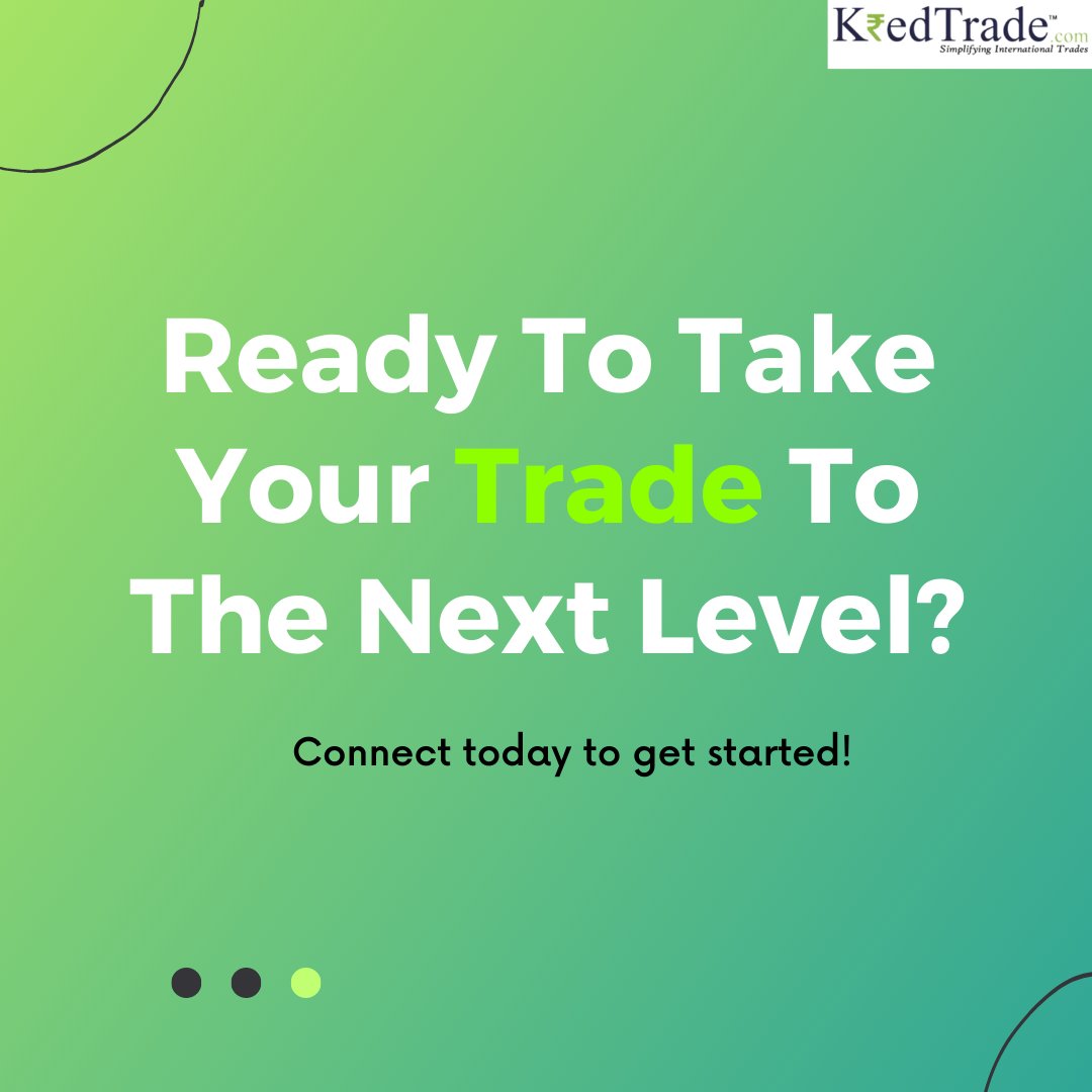 sohamjainkred's tweet photo. Interestingly, that's where KredTrade comes into the picture. We reform your #trading experience for you to make the most of it.

Let's connect and explore the #possibilities of international trade today.

#kredtrade https://t.co/tAr52gZulo