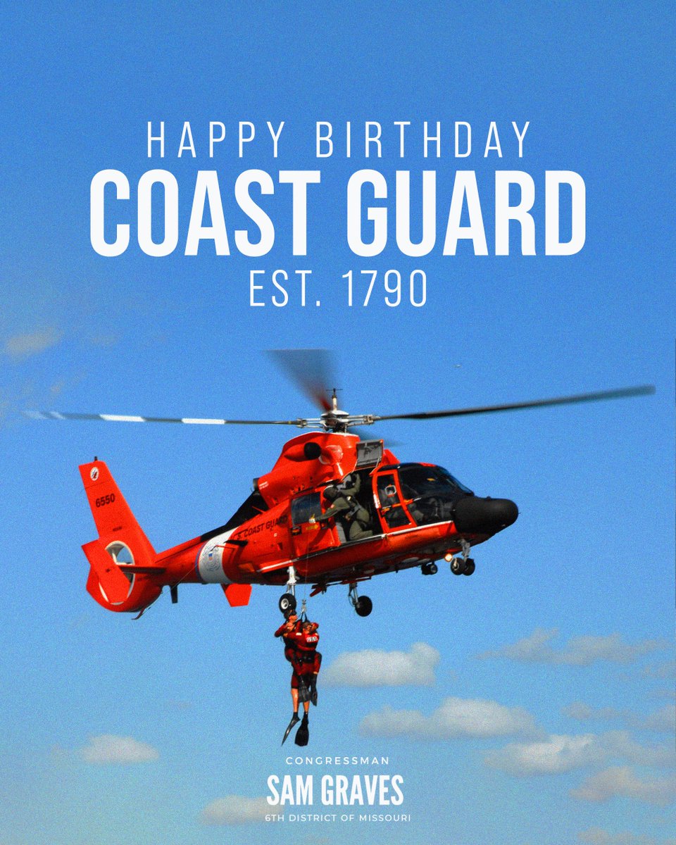 Thank you to all the brave men and women of the United States Coast Guard who risk their lives every day to protect our shores!
